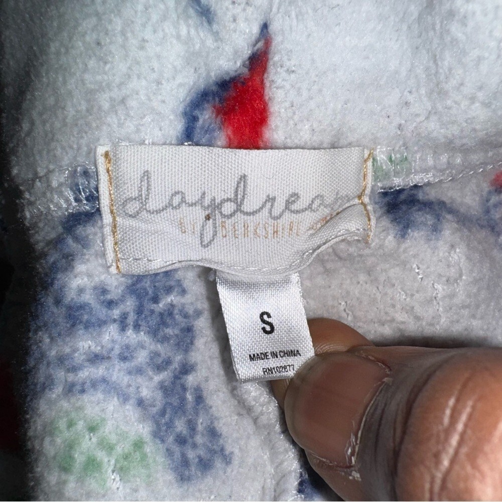 Daydream By Berkshire Paris Themed Polar Fleece Pajama Pants Women Size Small - Picture 3 of 3